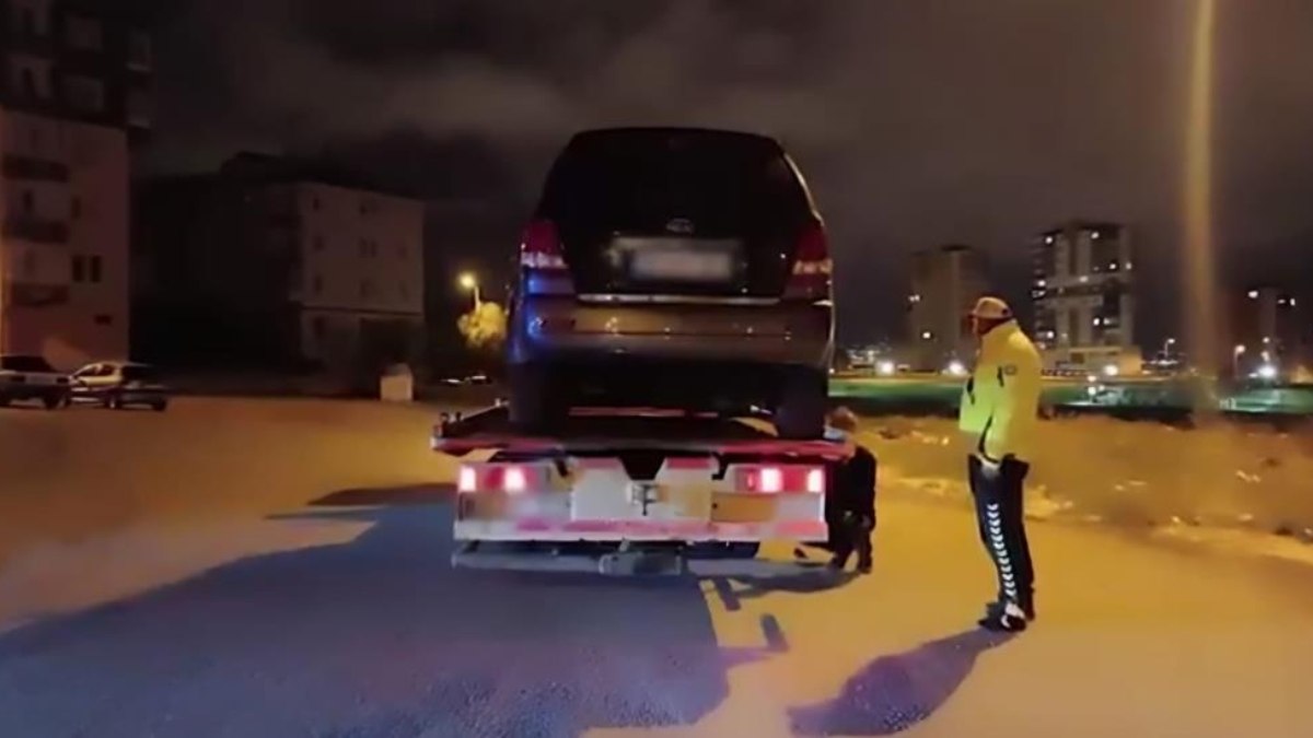 Kayseri’de aracına polis sireni takan sürücüye 280 bin TL ceza